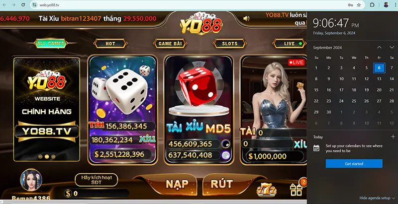 Đến hiện tại vẫn truy cập được vào cổng game Yo88